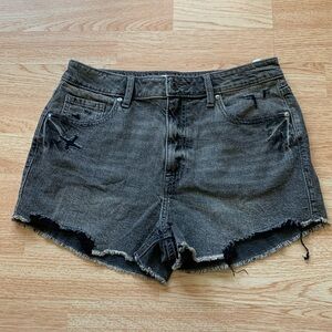 NWOT eunina Super High Rise Cut Off Short